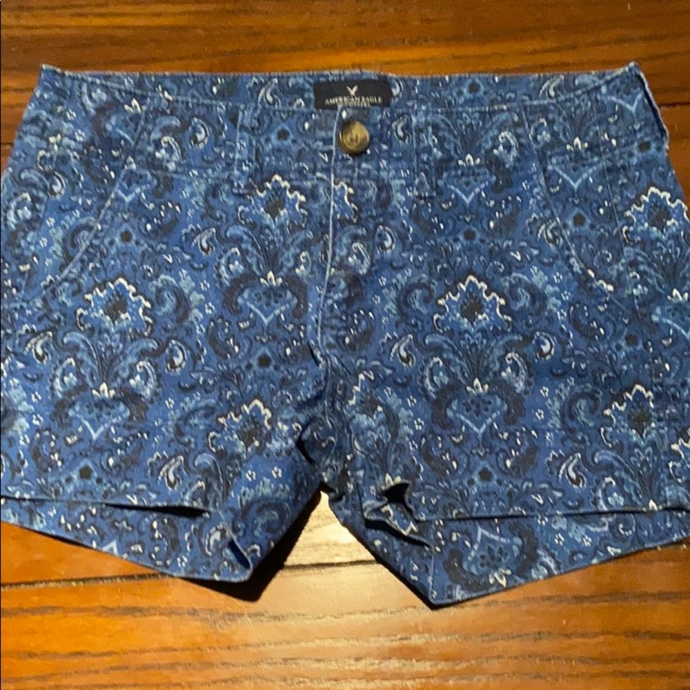Women’s paisley shorts